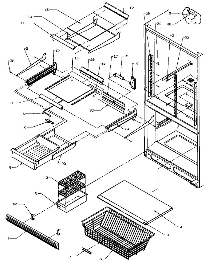 Diagram for BQ20RBW (BOM: P1161505W W)