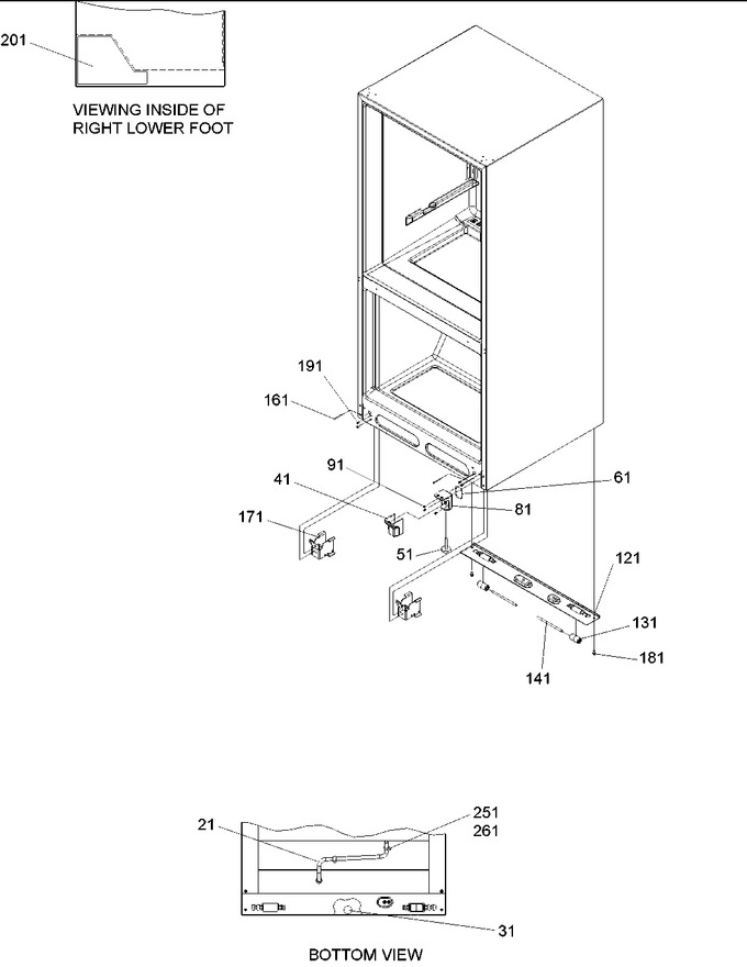Diagram for BR18V1W (BOM: P1320706W W)