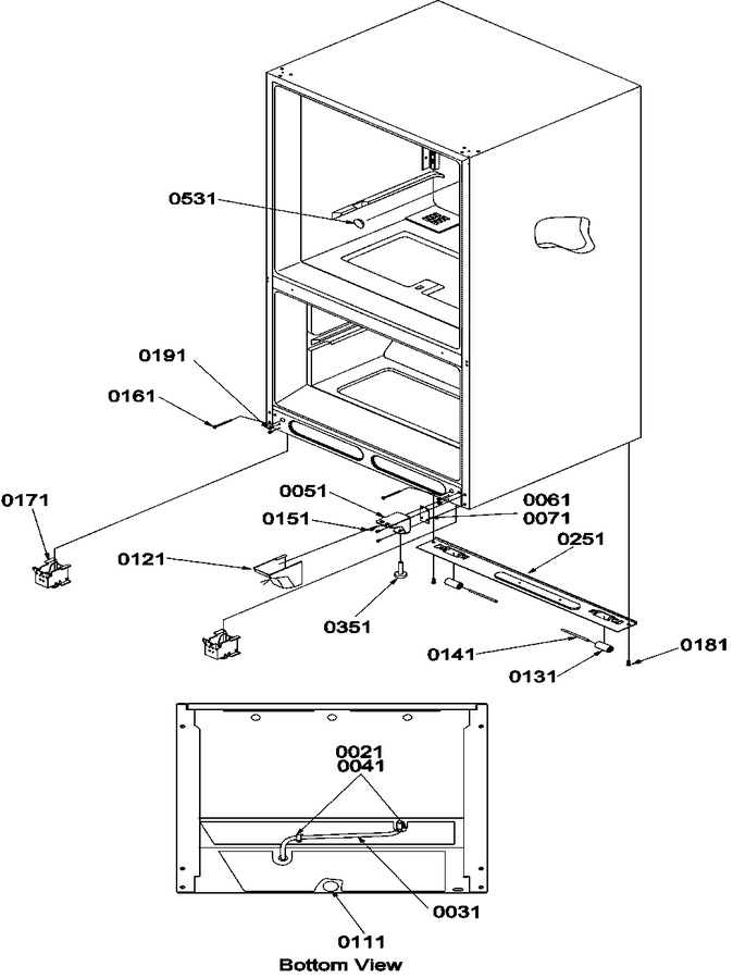 Diagram for BR22VW (BOM: P1321505W W)