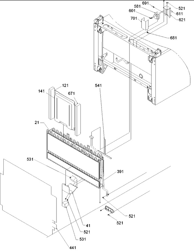 Diagram for BRF520T1W (BOM: P1321310W W)