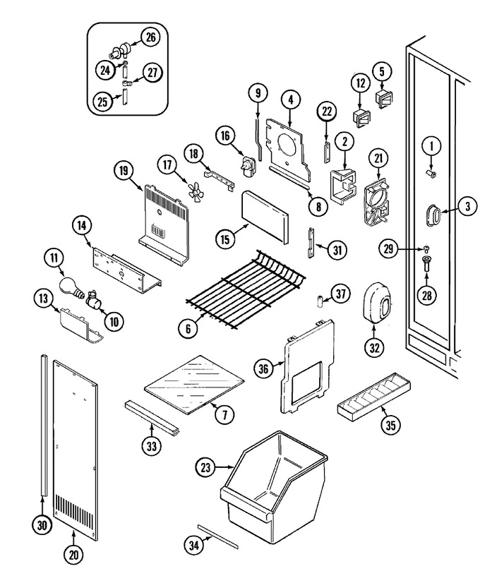 Diagram for GS24Y8DV