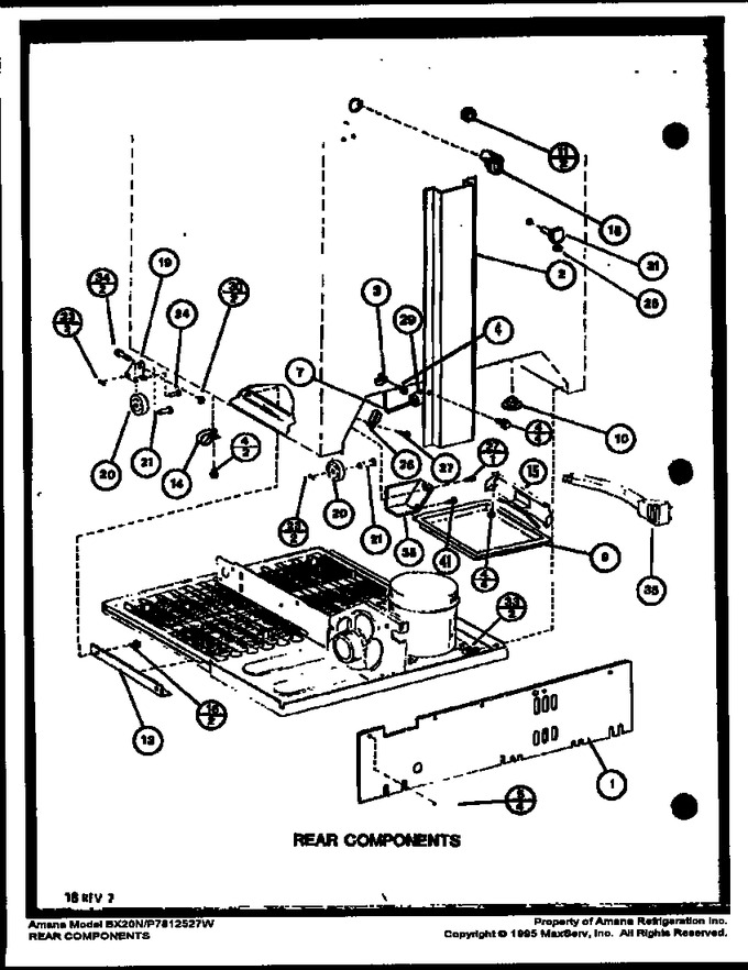 Diagram for BX20M (BOM: P7812520W W)