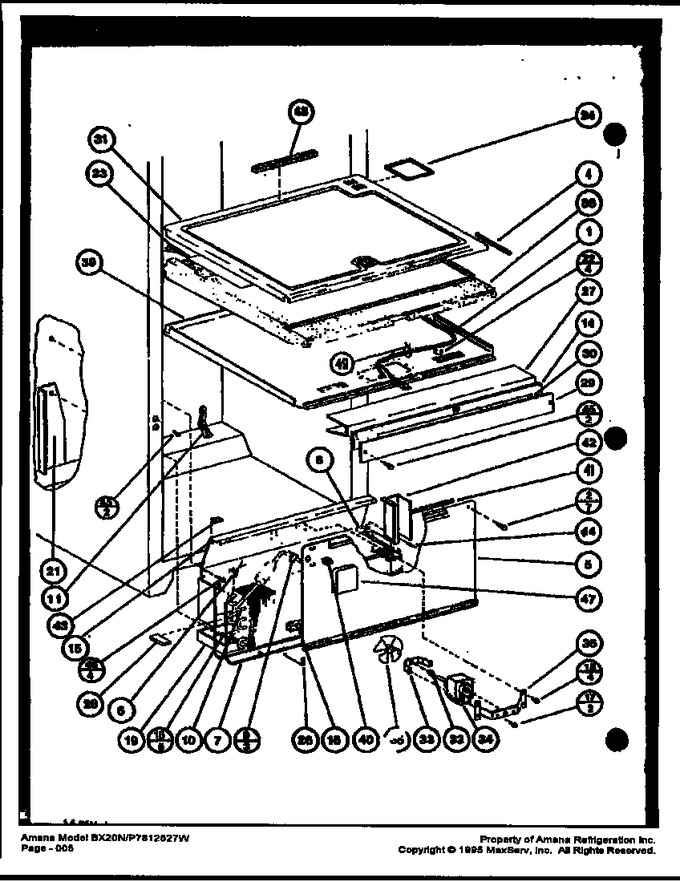 Diagram for BX20M (BOM: P7812520W W)