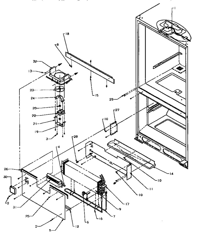 Diagram for BX22A5W (BOM: P1182302W W)