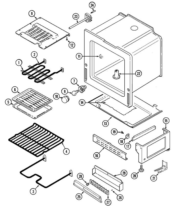 Diagram for C3842XRW