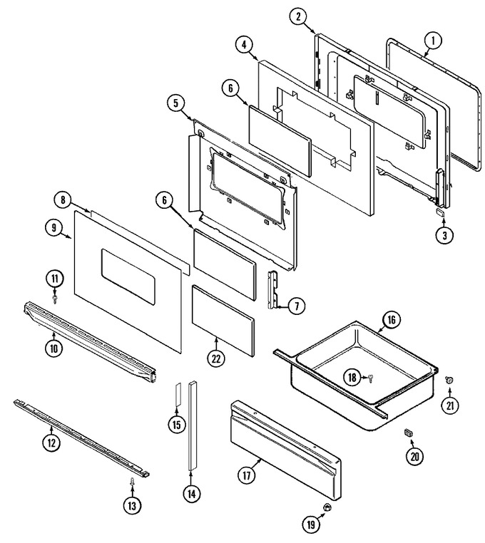 Diagram for NER3760ACW