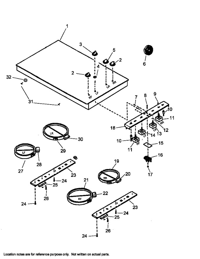 Diagram for CAK2H30E2 (BOM: P1131583N E)