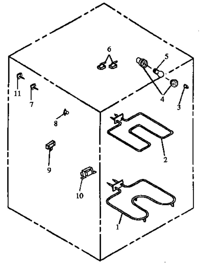 Diagram for CARH664E (BOM: P1142622N E)