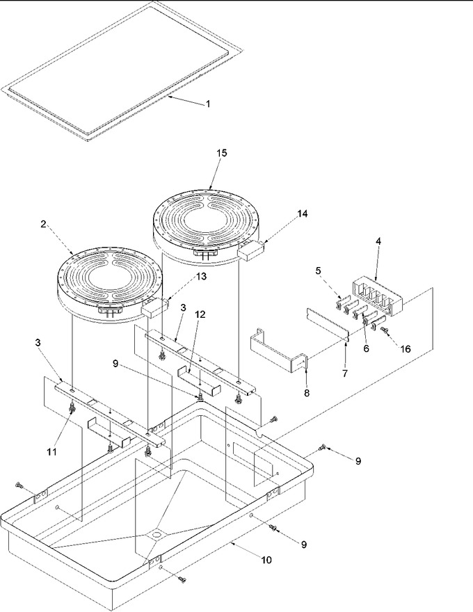 Diagram for CC12HRW1 (BOM: P1133372N W)