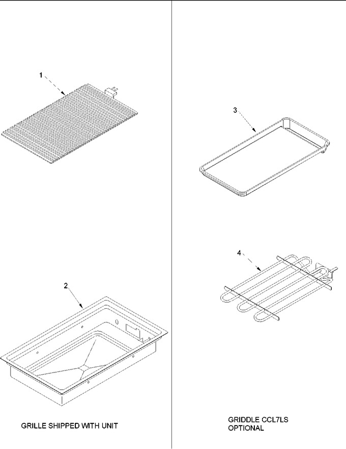 Diagram for Grille (BOM: Grille Module)