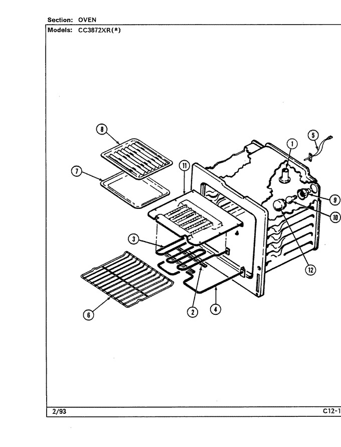 Diagram for CC3872XRW