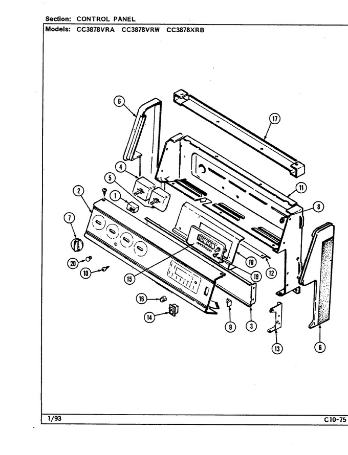 Diagram for CC3878XRB
