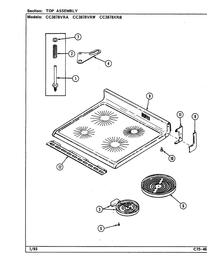 Diagram for CC3878XRB