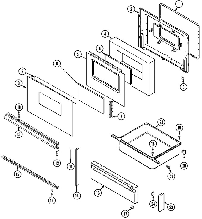 Diagram for CE3878VVW