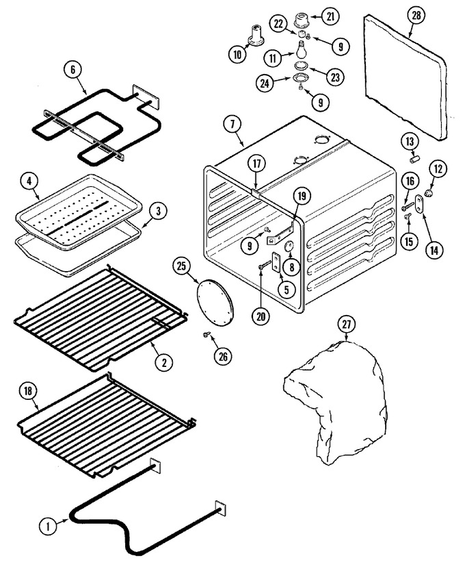 Diagram for WW2460W