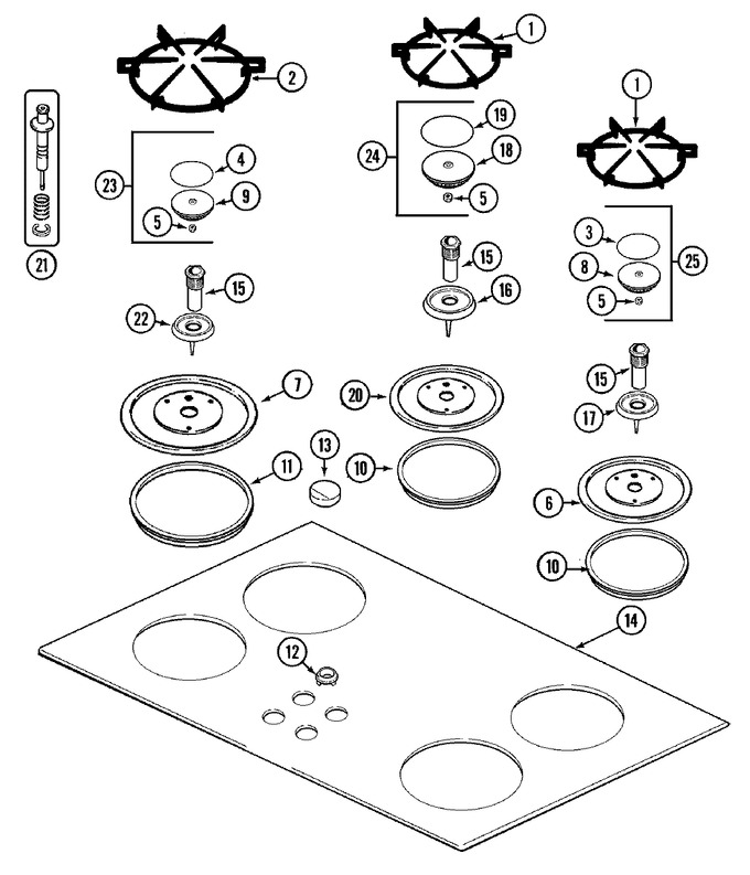 Diagram for CCG2422W
