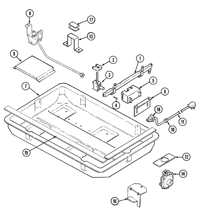 Diagram for CCG2421W