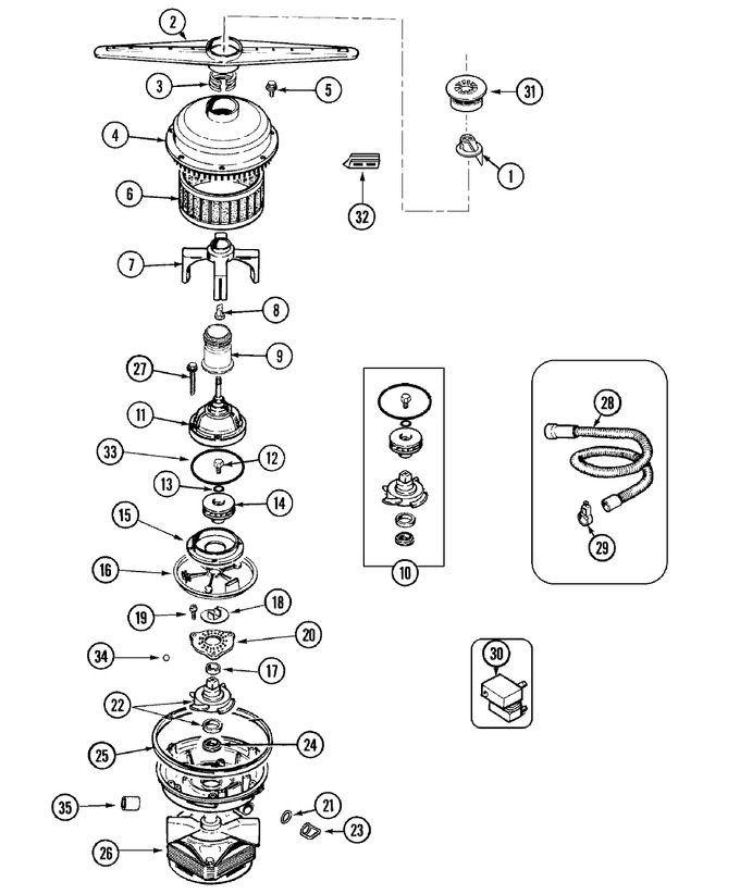 Diagram for CDB3100AWT