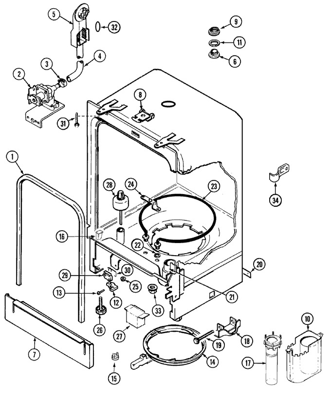 Diagram for CDB3100AWT