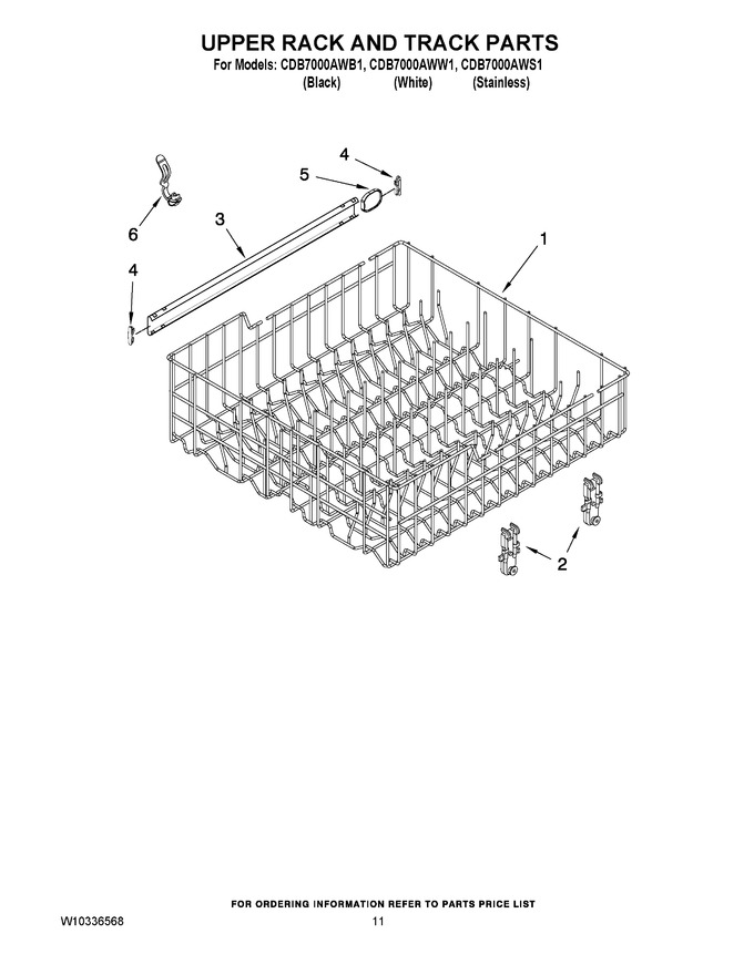 Diagram for CDB7000AWW1