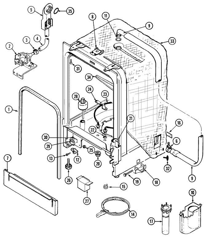 Diagram for DWUA800AAX