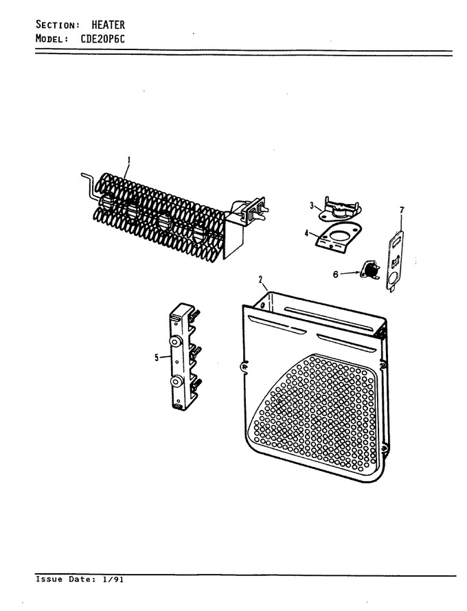 Diagram for CDE20P6HC
