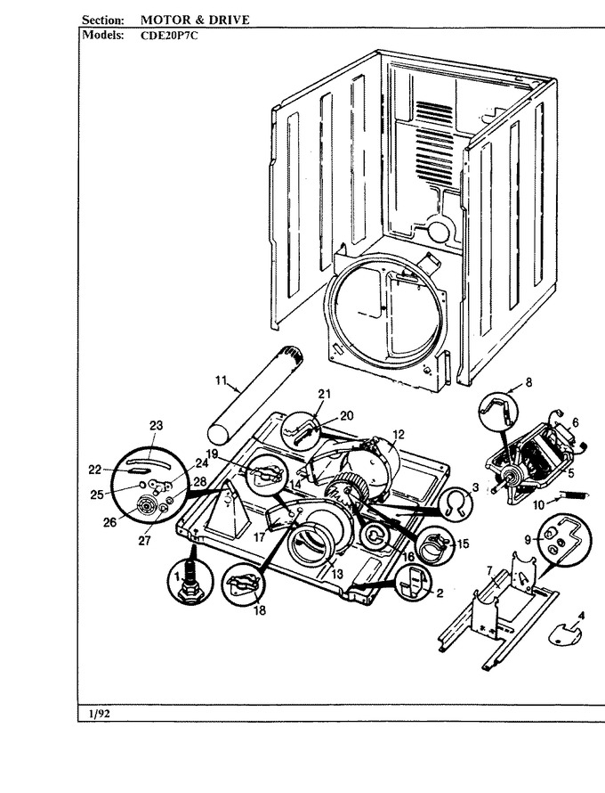 Diagram for CDE20P7WC