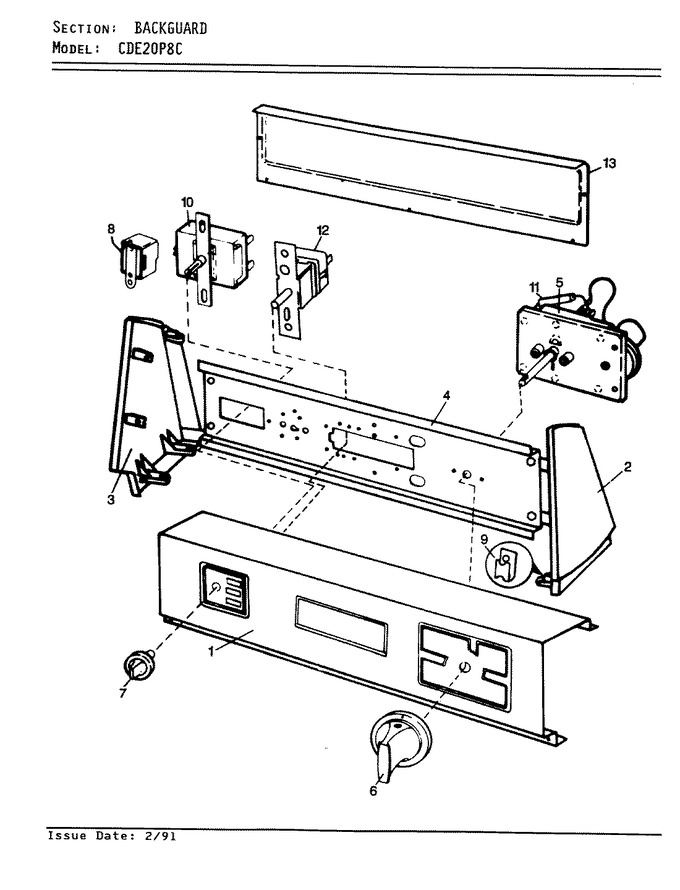 Diagram for CDE20P8WC