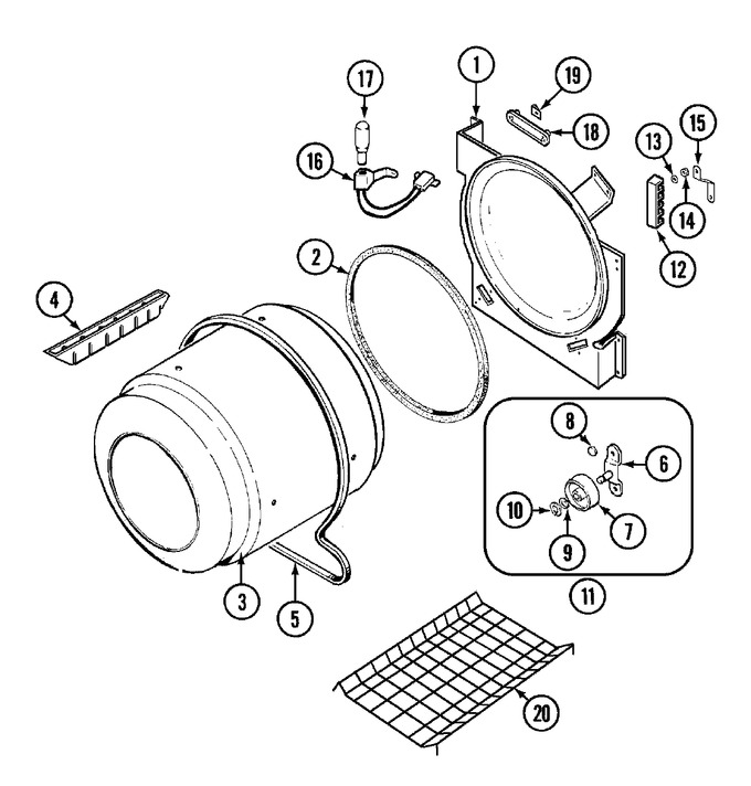Diagram for CDE7500W
