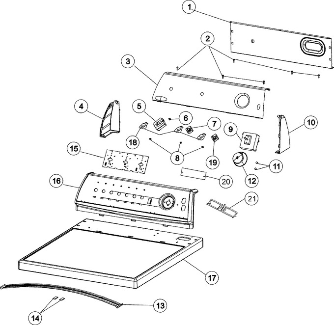 Diagram for MDG508DAWK