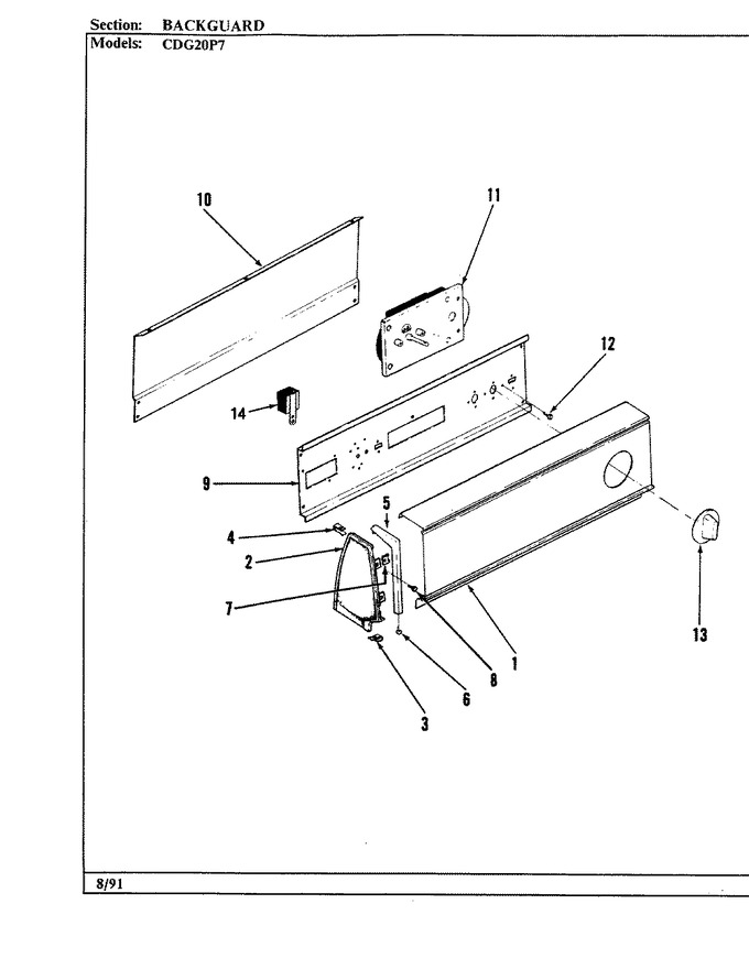 Diagram for CDG20P7W