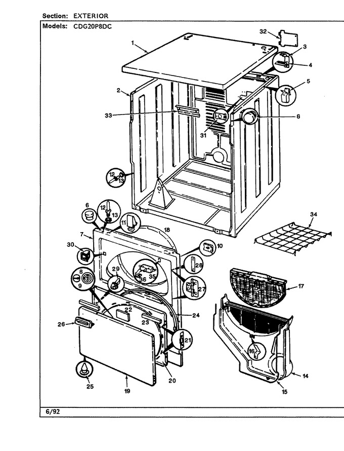 Diagram for CDG20P8DC