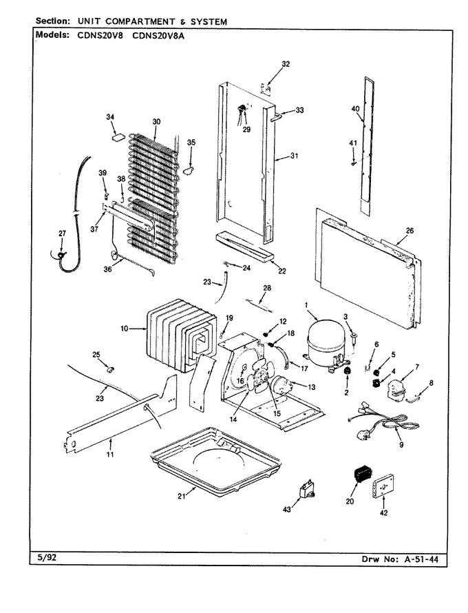Diagram for CDNS20V8A (BOM: CR08A)