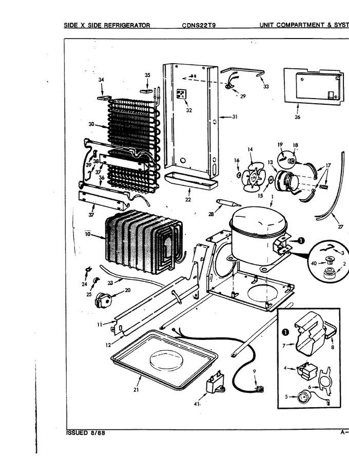 Diagram for CDNS22T9 (BOM: 8L07A)