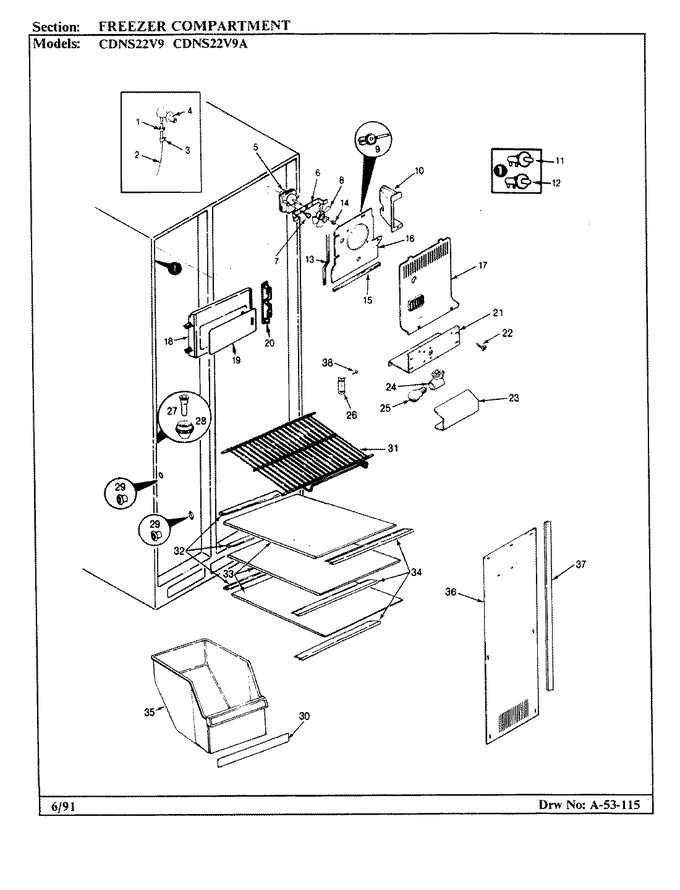 Diagram for CDNS22V9A (BOM: BR36F)