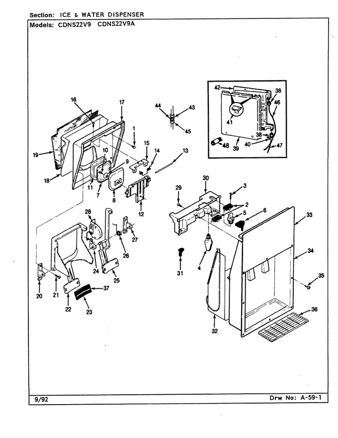 Diagram for CDNS22V9A (BOM: CR38A)