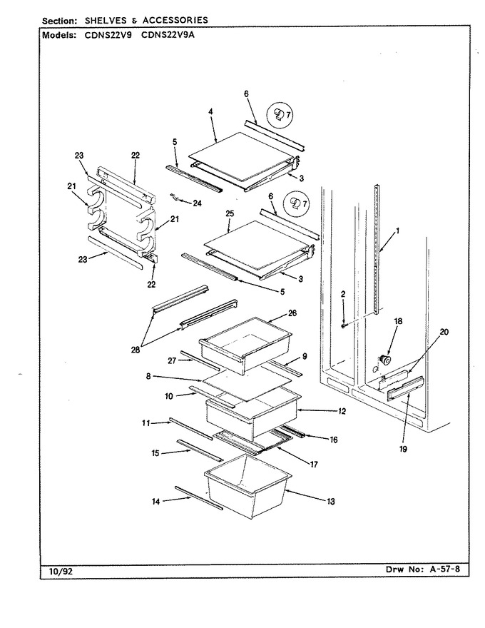 Diagram for CDNS22V9A (BOM: CR38A)