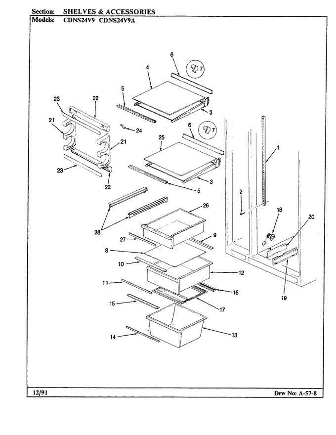Diagram for CDNS24V9A (BOM: BR86F)