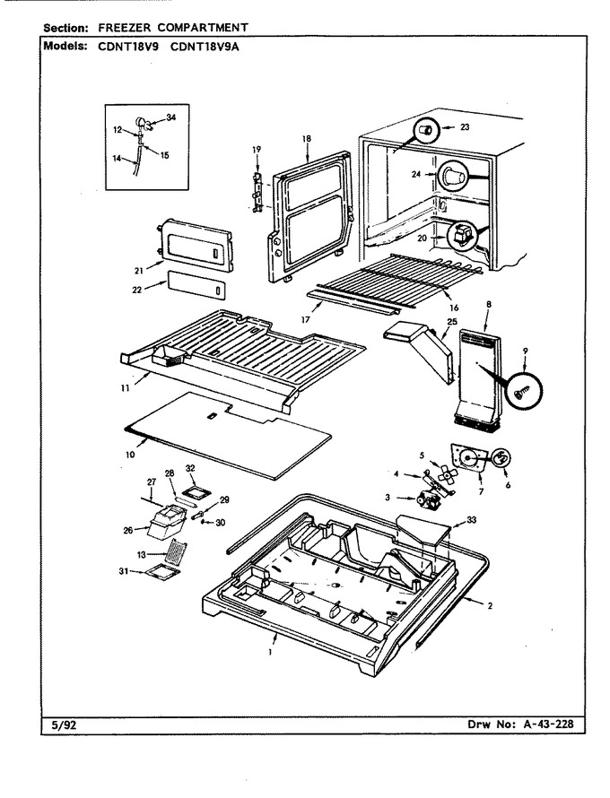 Diagram for CDNT18V9A (BOM: BC48C)