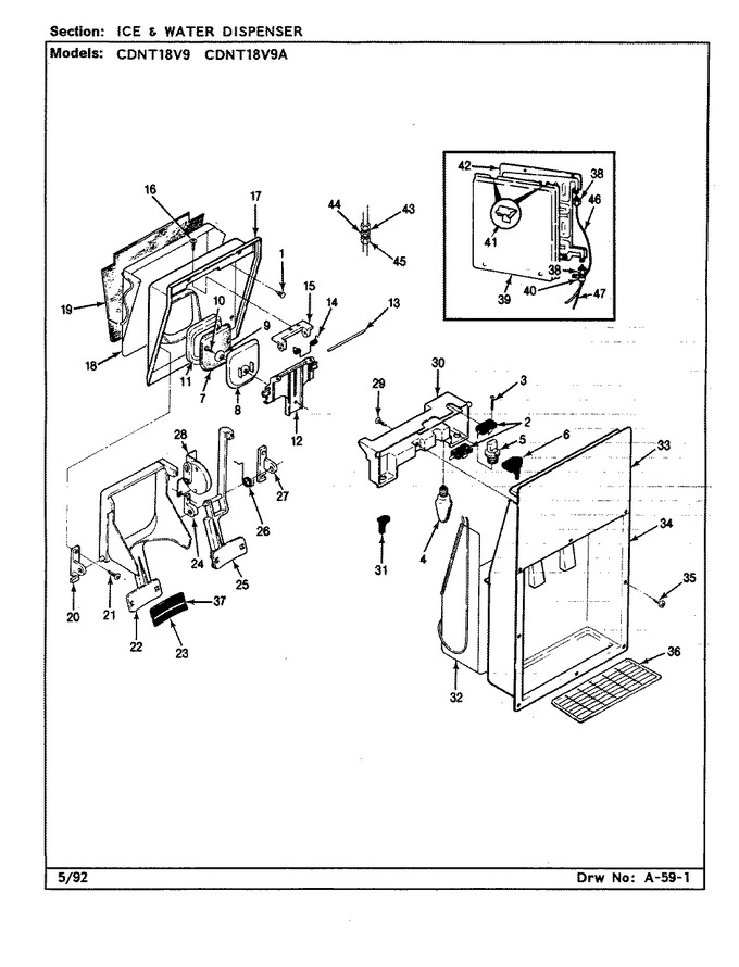 Diagram for CDNT18V9A (BOM: BC48C)