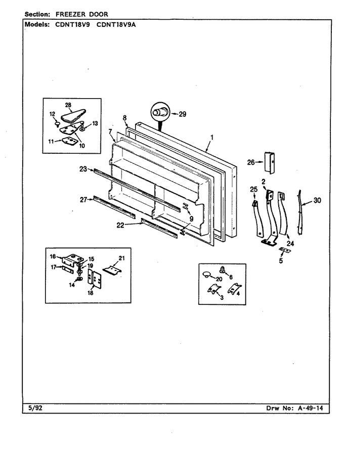 Diagram for CDNT18V9A (BOM: CC48A)