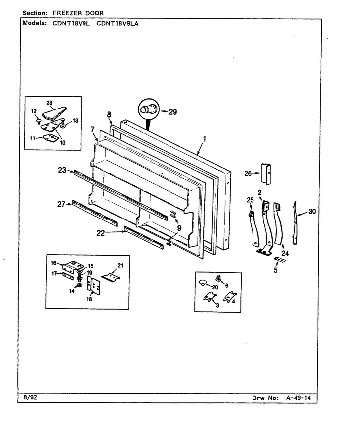 Diagram for CDNT18V9LA (BOM: CC45A)
