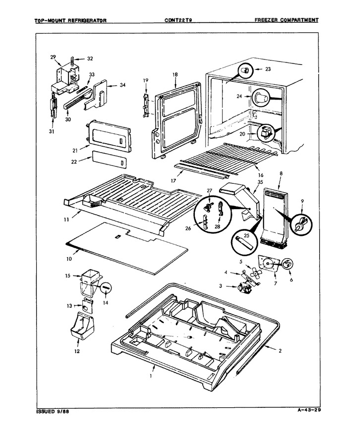 Diagram for CDNT22T9 (BOM: 8B30A)