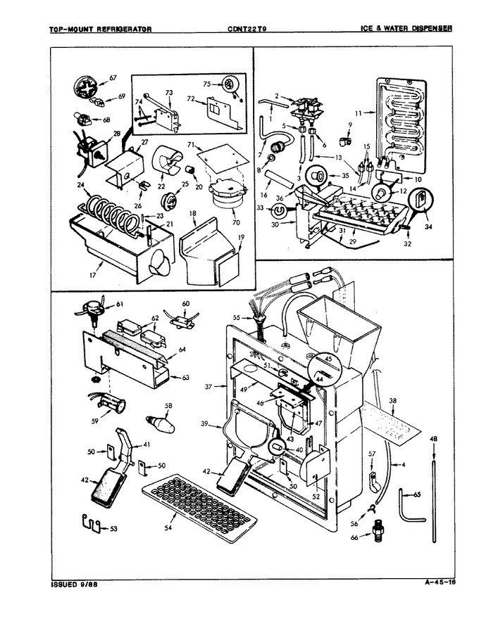 Diagram for CDNT22T9 (BOM: 8B30A)