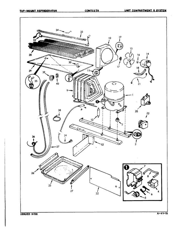 Diagram for CDNT22T9 (BOM: 8B30A)