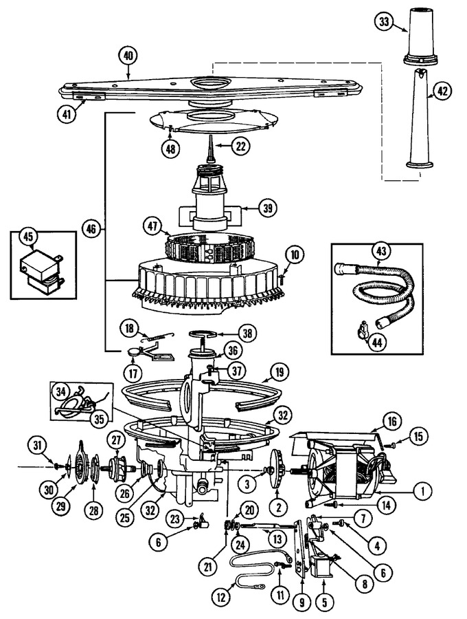 Diagram for DW960UQB