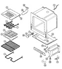 Diagram for 05 - Oven/base
