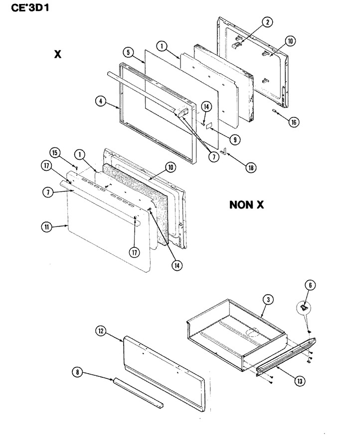 Diagram for CEA3D1X