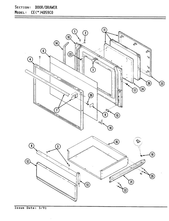 Diagram for CEA4D59CV