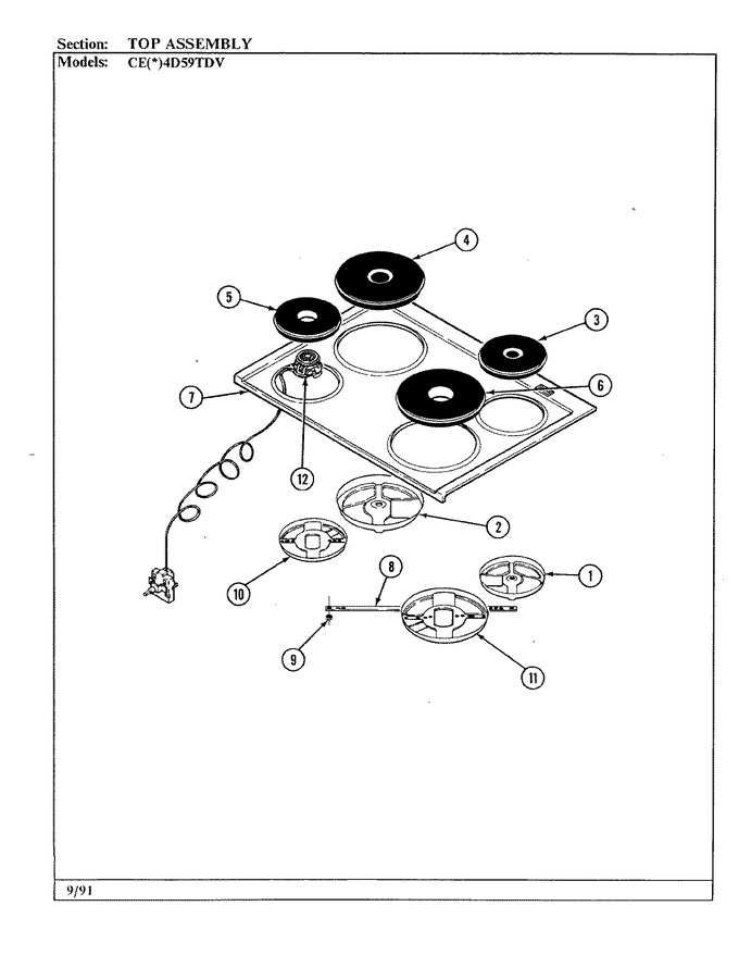 Diagram for CEW4D59TDV